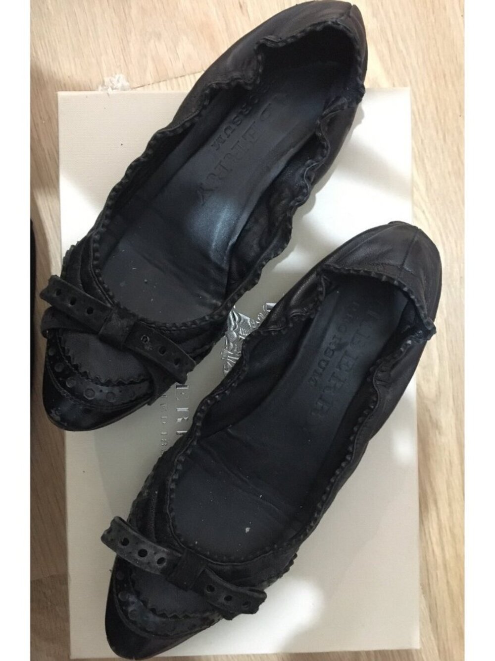 Burberry womans shoes size 7